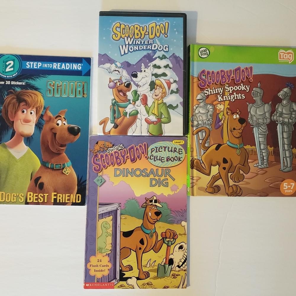 Scooby-Doo! BUNDLE!!! 4 PIECE